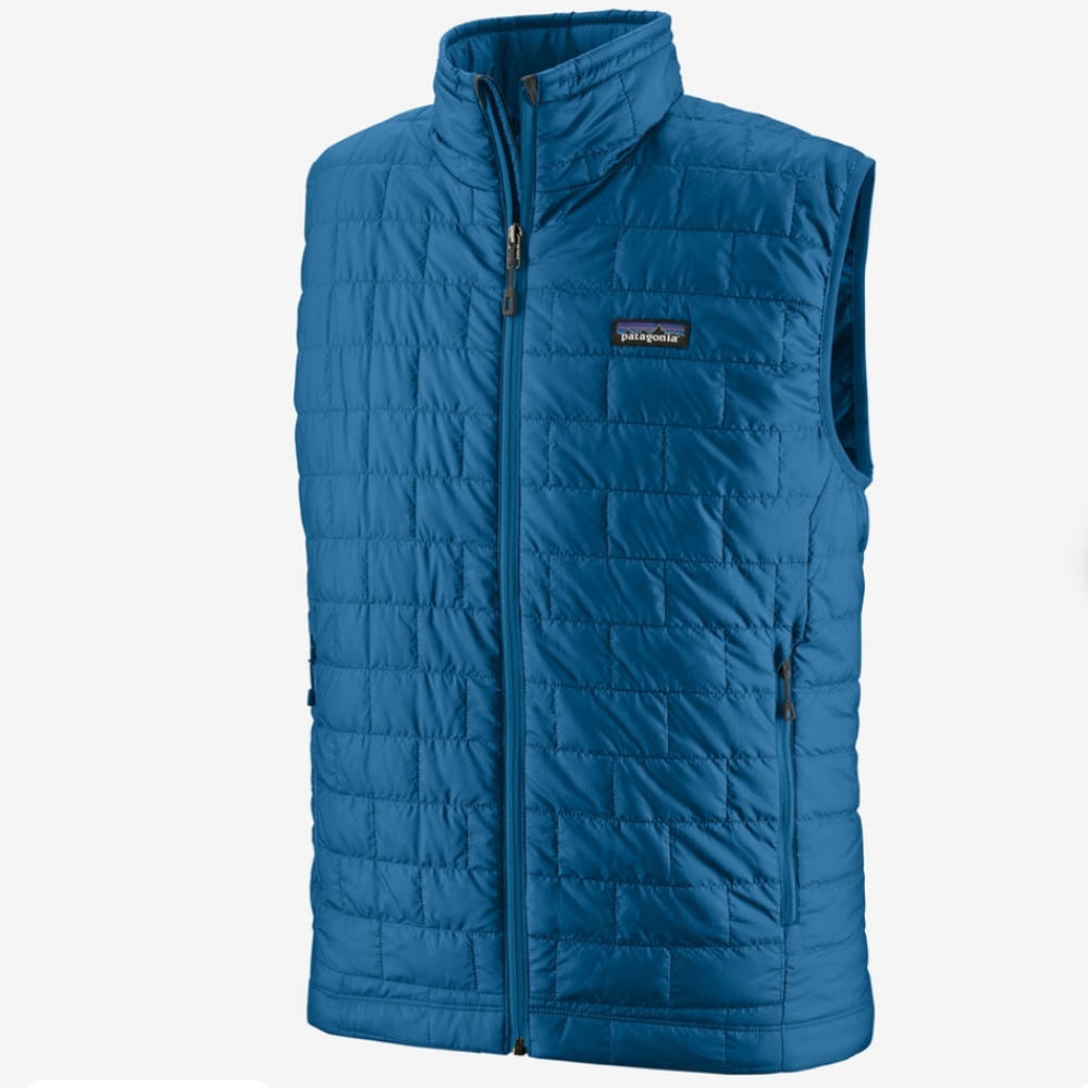 Patagonia Mens Nano Puff Insulated Endless Blue Vest